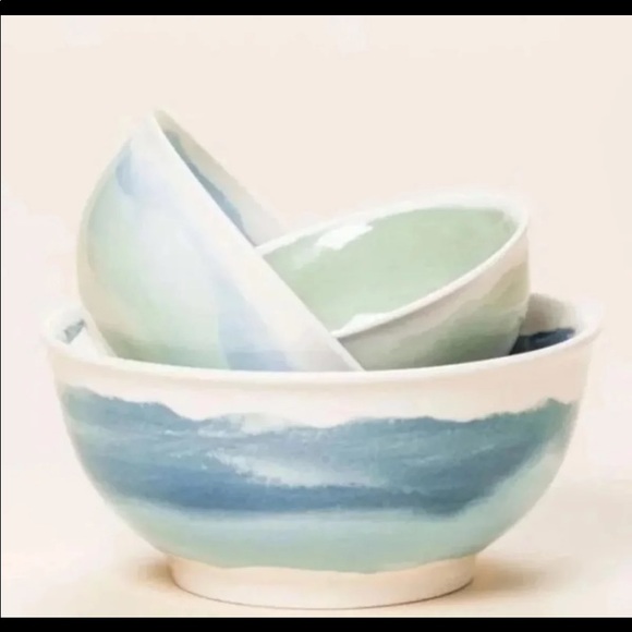 Pepper + Vetiver Oceania Nesting Bowls - Picture 2 of 4